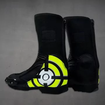 botas biker negras