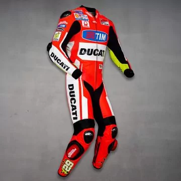 Andrea Iannone Ducati Leather Suits MotoGP 2015