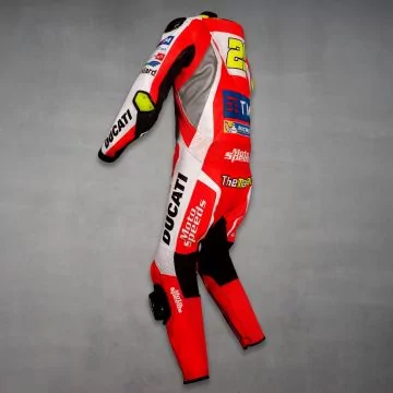cowhide leather race suit mens