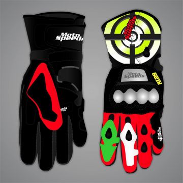 Cuir de moto jaune Andrea Iannone SBK 2025