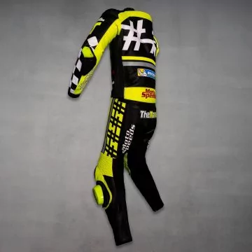 Combinaison Moto 2018 Andrea Iannone Suzuki Vue du côté gauche