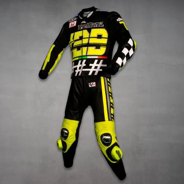 Andrea Iannone Jerez Test Lederkombi 2018 Linke ansicht