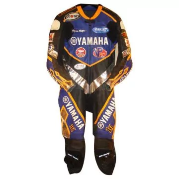 motorcykel tävlingsdräkt