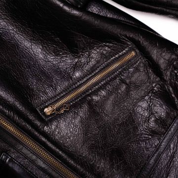 Aviator B3 Bomber Jacket Black Shearling