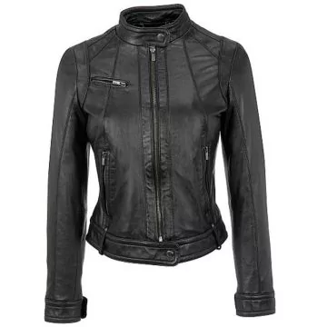 Banded Collar Jacket
