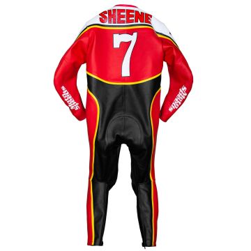 Barry Sheene Einteiler Leder Rennanzug GP 1976