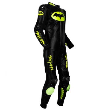 Motorrad Leder Batman Anzug