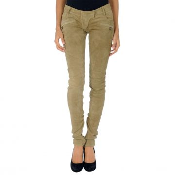 Suede Jeans