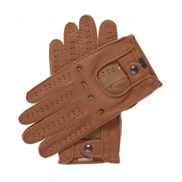 Black Leather Driving Gloves