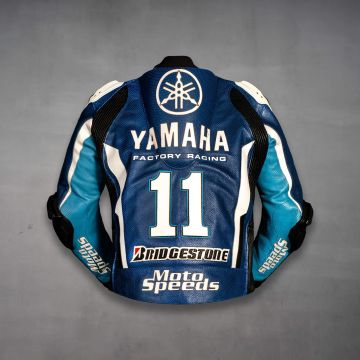 Yamaha Leather Motorcycle Jacket