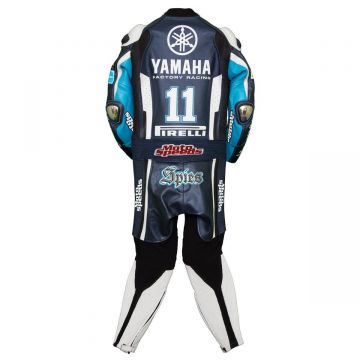 Ben Spies Combinaison en Cuir One Piece Yamaha MotoGP 2011