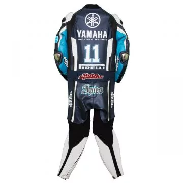 Ben spies yamaha leathers Ben Spies Yamaha MotoGP 2011