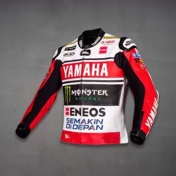 Best Motorcycle Jacket Fabio Quartararo British GP 2024 left view