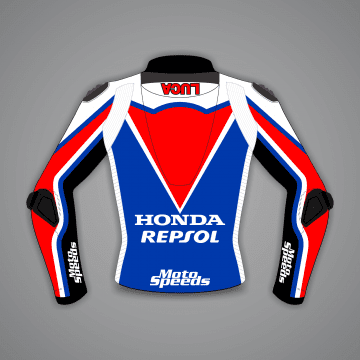 Лука Марини Лучшее гоночное куртка Honda British GP 2024