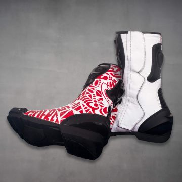 Francesco Bagnaia Boots Winter Test 2024 bottom view