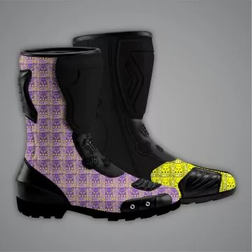 Biker Boots Leather Alvaro Bautista SBK 2025