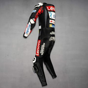 Biker Suit Ducati Francesco Bagnaia 2025 Winter Test left side view