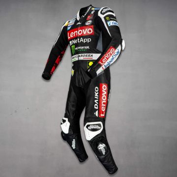 Biker Suit Ducati Francesco Bagnaia 2025 Winter Test left view