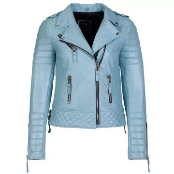 Giacca Trapuntata Donna cielo blu
