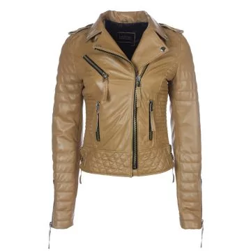 Giacca Trapuntata Donna Beige