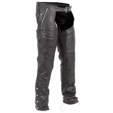 お値下げ！STANDARD motorcycle leather本革 チャップス 男性用レザーオートバイチャップスを手に入れよう！