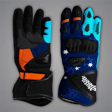 MotoGP biker gloves