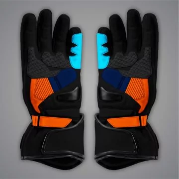 Jack Miller Blue Biker Gloves MotoGP 2023