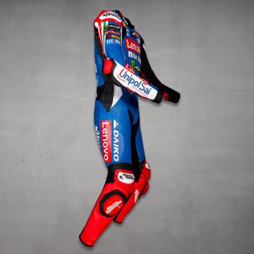 Cueros De Moto Azules