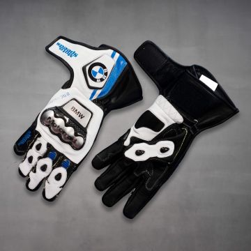 BMW Bike Gloves upper and lower view
