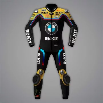BMW Motorcycle Riding Suit Toprak Razgatlioglu 2025 Jerez Test