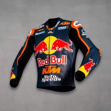 Brad Binder KTM 2023 riding jacket, left view