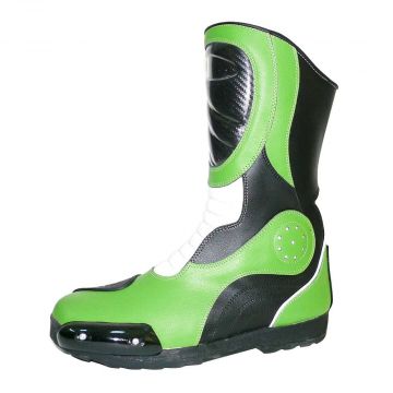 Bravo Motorradgrüne Knöchelstiefel