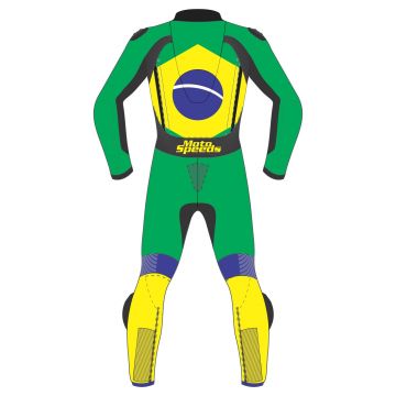 Supermoto Leather Suit