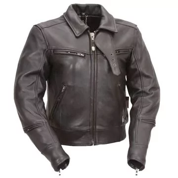 Bronson Hybrid Biker Jacket Leather