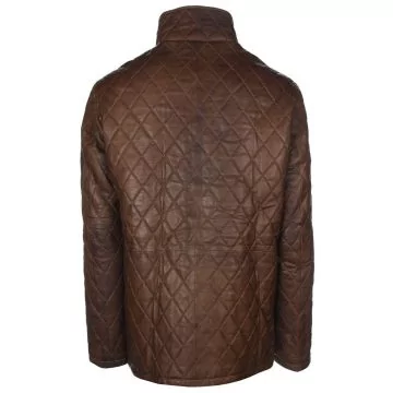 Diamond Quilted Jacket Mens