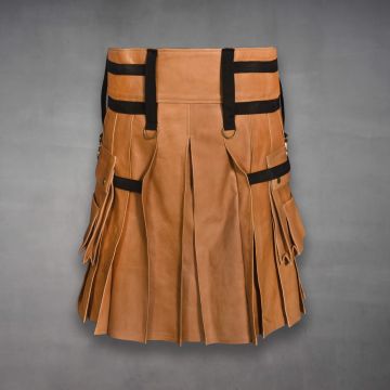 leather kilt men