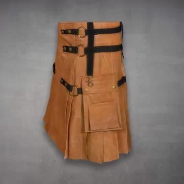 leather kilt men