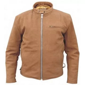 Leather Scooter Outdoor Jacket for Women