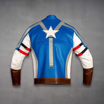 The First Avenger Captain America Leather Jacket
