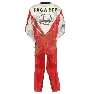 Carl Fogarty Red Leather Suit Ducati WSBK 1994