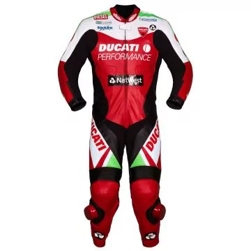カールフォガティドゥカティWSBK 1999レーシングスーツ Carl Fogarty Ducati WSBK
