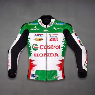 Castrol Leather Jacket Johann Zarco MotoGP 2025 - Race Fit