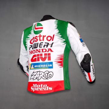 Veste en cuir Castrol Johann Zarco MotoGP 2025