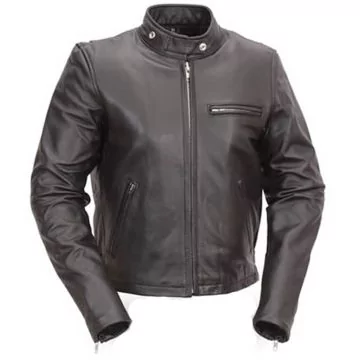 classic leather jacket