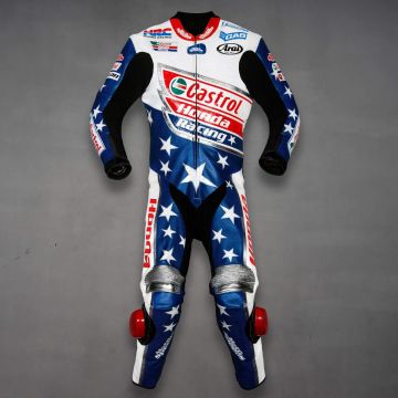 Colin Edwards Traje Castrol Honda 2002 WSBK