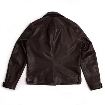 Cossack brun skinnjacka Vintage Mode