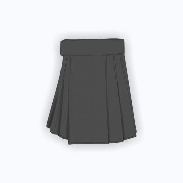 Maßgeschneiderter Lederkilt