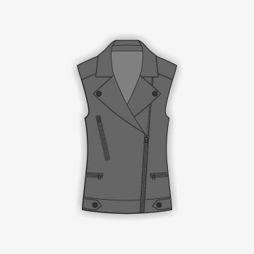 Custom Motorcycle Vest