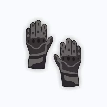 Custom Motorcycle Gloves