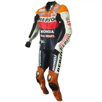 Dani Pedrosa 2012 Honda Repsol One Heart Full Race Leathers